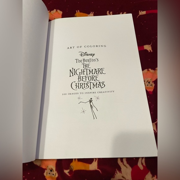 NEW Disney Nightmare Before Christmas Adult Coloring Book 100 Images - Picture 3 of 5
